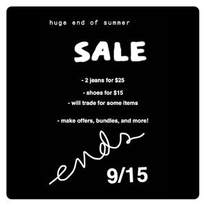 SALE - AE, HOLLISTER, FILA, ABERCROMBIE...